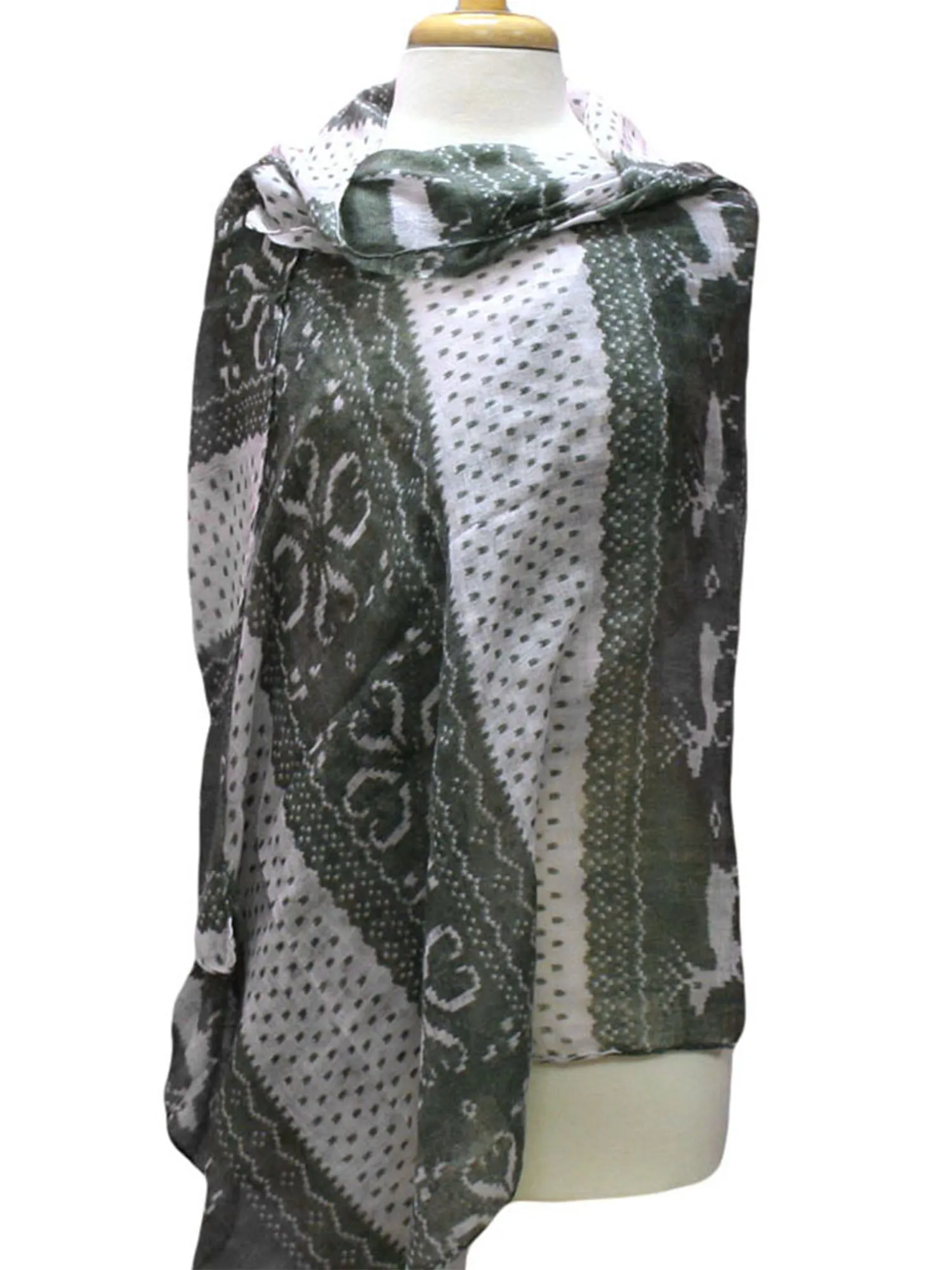 Deer Print Lightweight Scarf Wrap