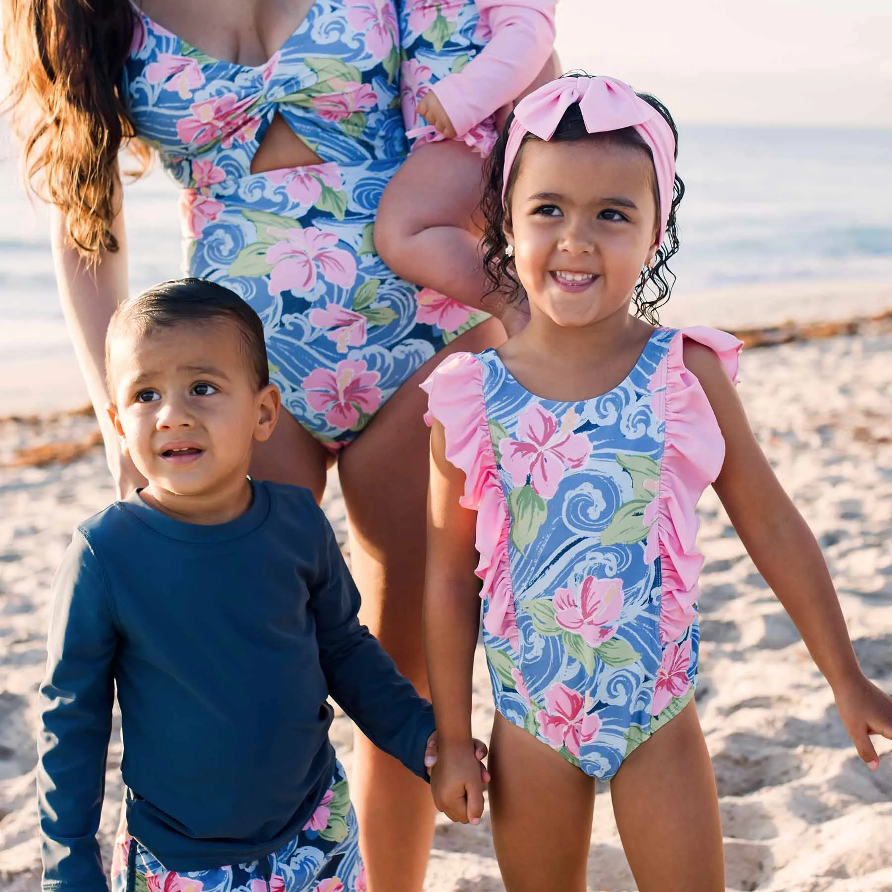 Double Ruffle One Piece | Ohana