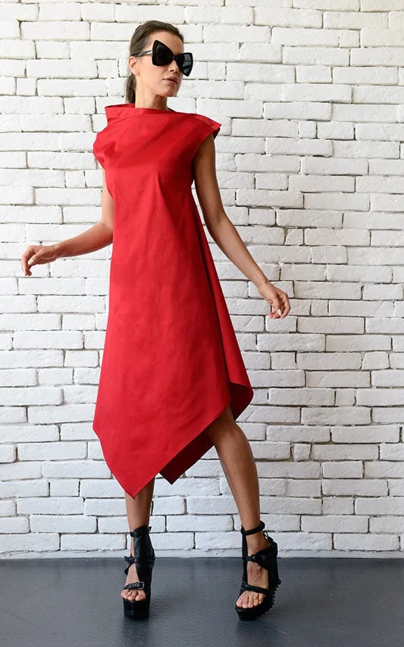 Elegant Asymmetric Dress