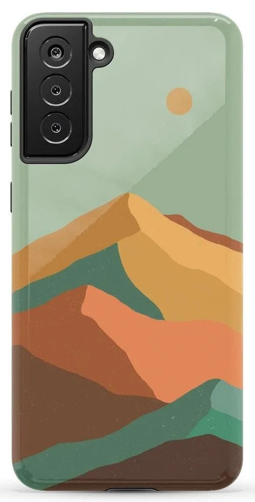 Endless Peaks | Colorblock Mountain Samsung Case