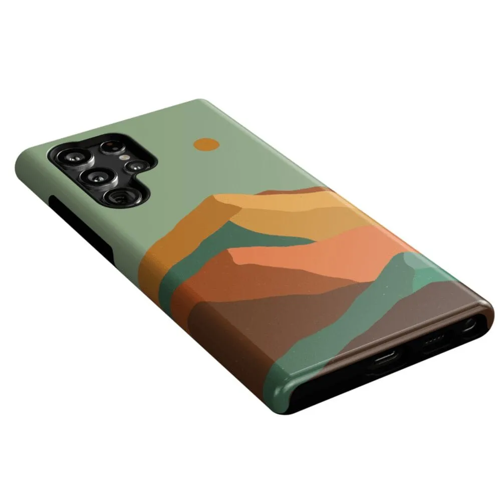 Endless Peaks | Colorblock Mountain Samsung Case