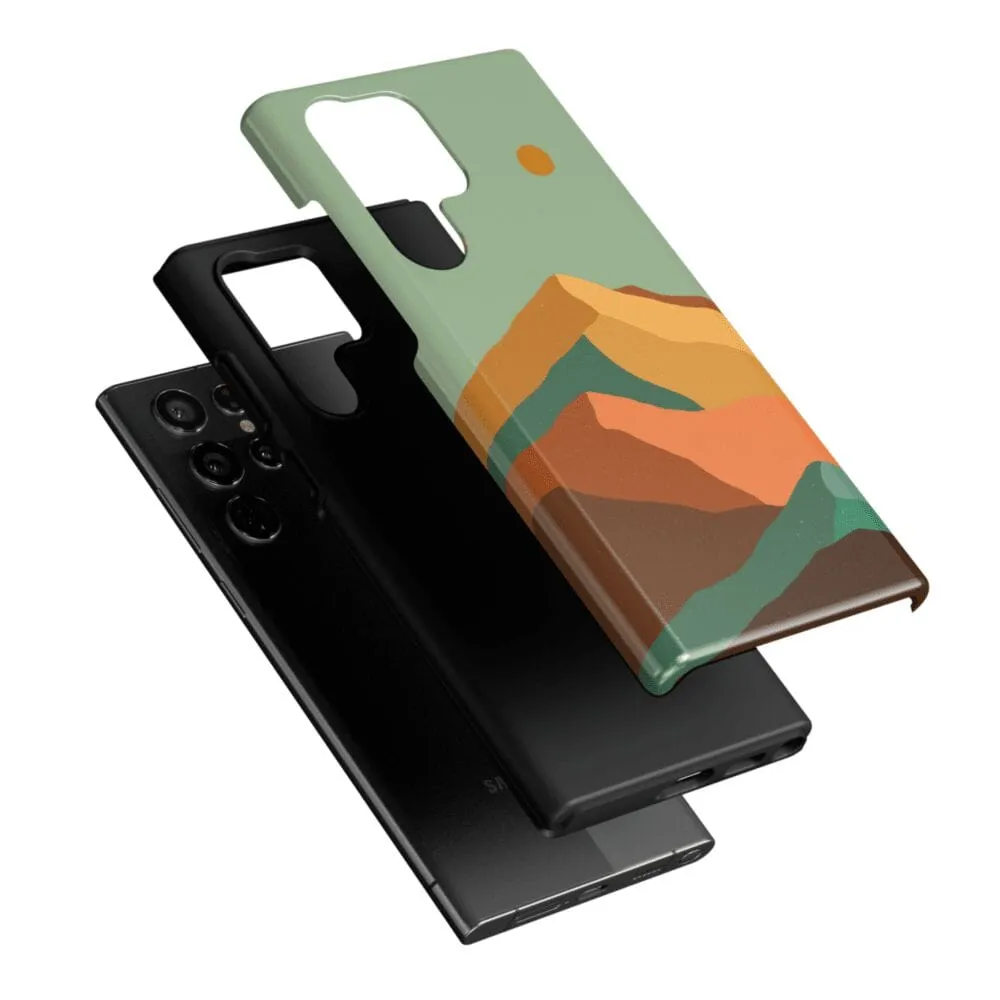 Endless Peaks | Colorblock Mountain Samsung Case