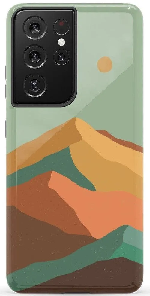 Endless Peaks | Colorblock Mountain Samsung Case