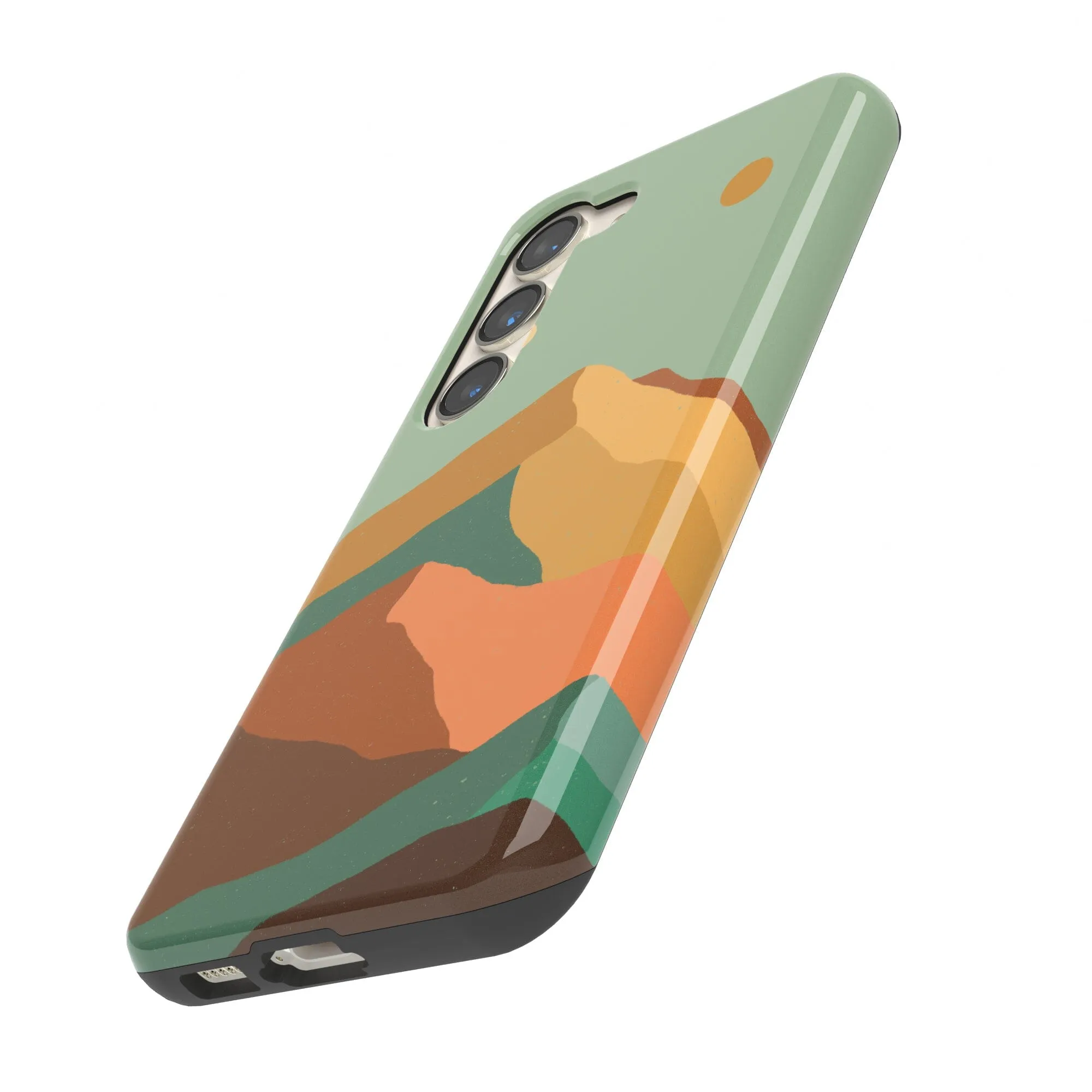 Endless Peaks | Colorblock Mountain Samsung Case