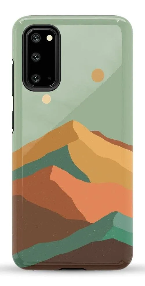 Endless Peaks | Colorblock Mountain Samsung Case