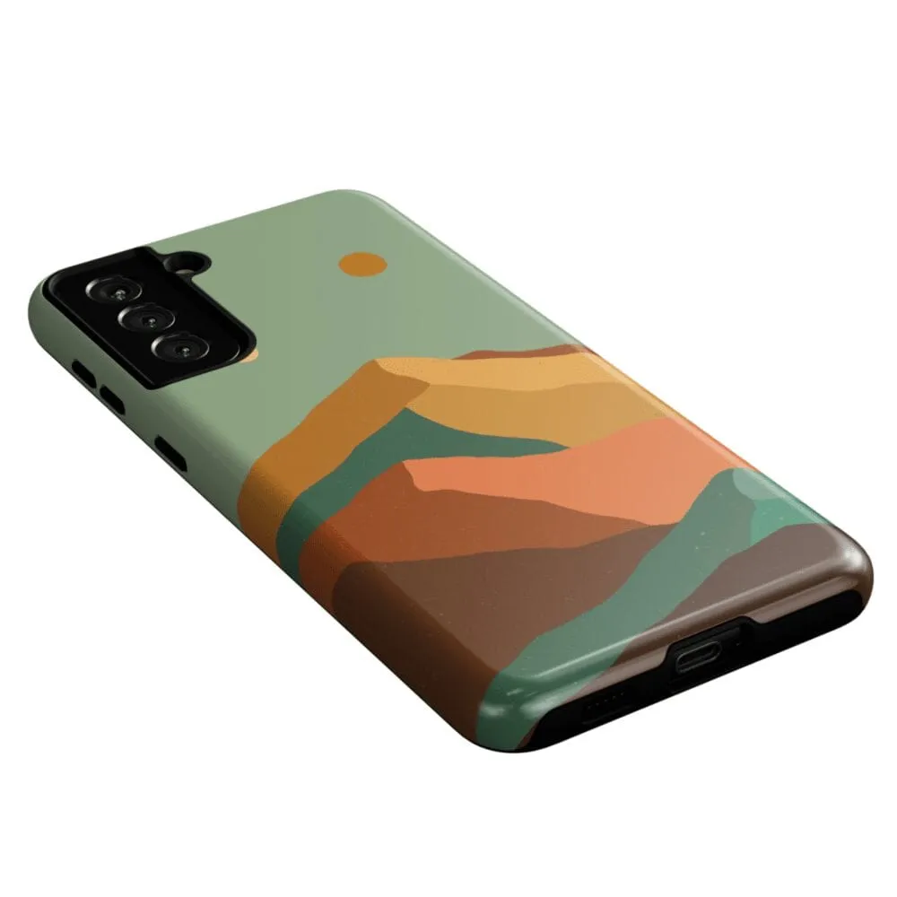 Endless Peaks | Colorblock Mountain Samsung Case