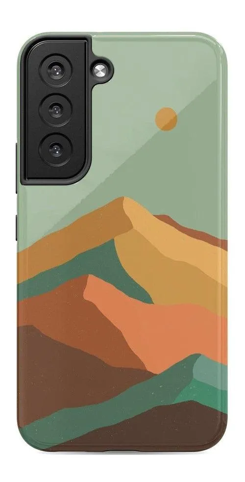 Endless Peaks | Colorblock Mountain Samsung Case