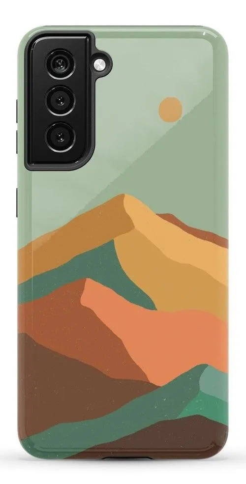 Endless Peaks | Colorblock Mountain Samsung Case