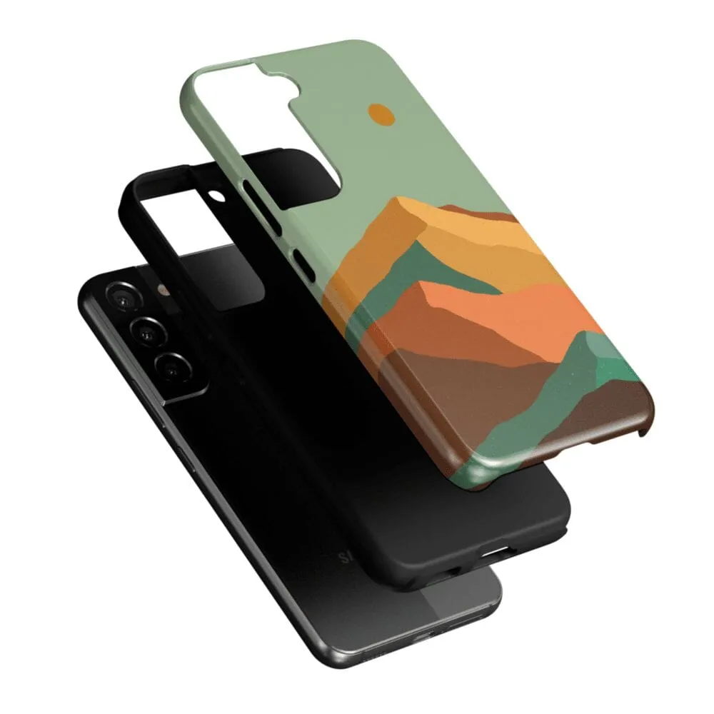 Endless Peaks | Colorblock Mountain Samsung Case