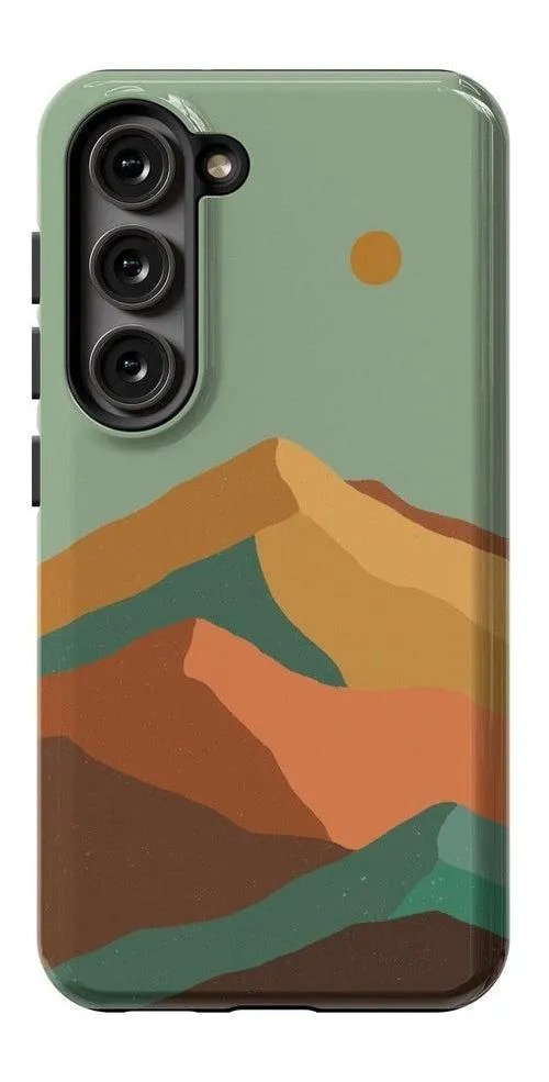 Endless Peaks | Colorblock Mountain Samsung Case