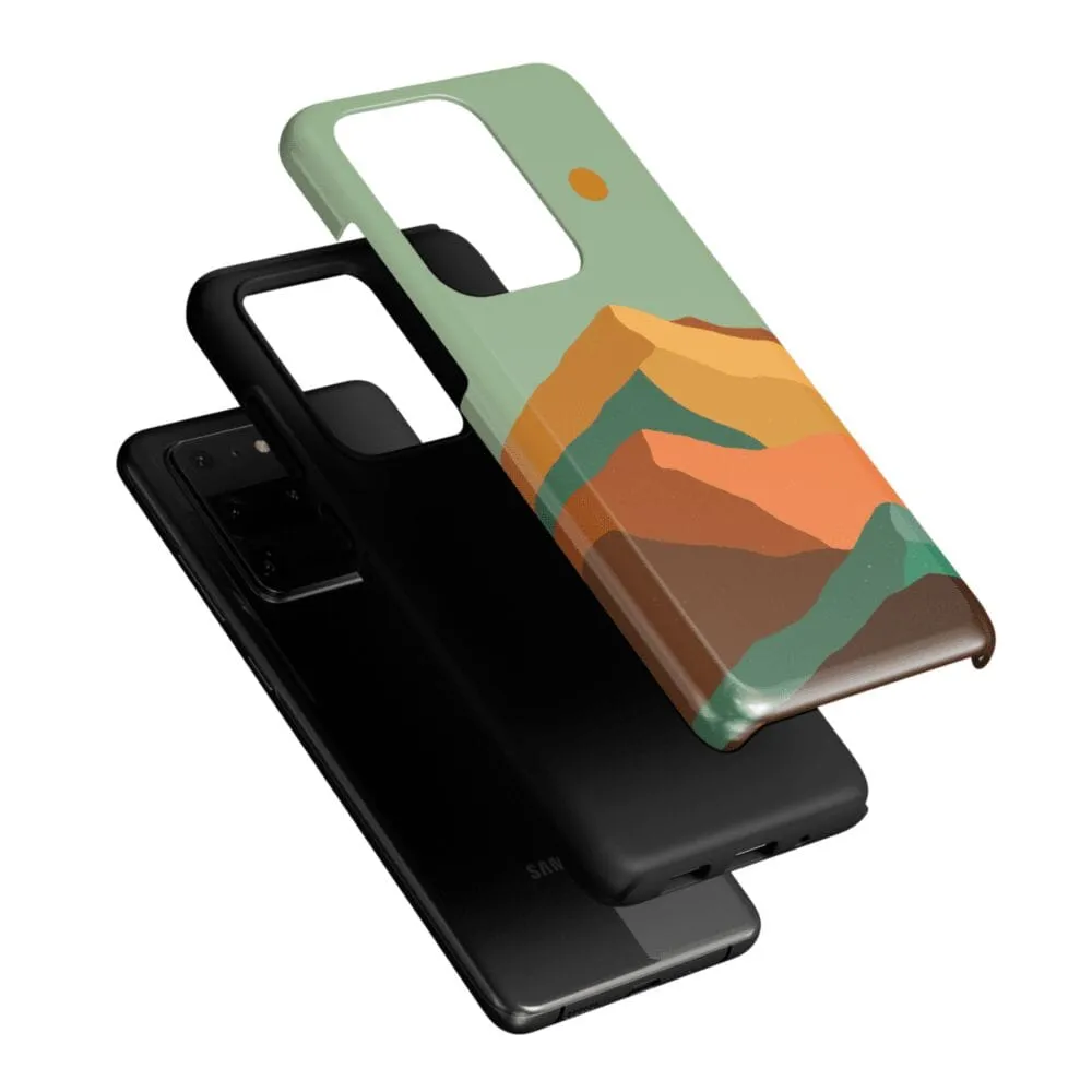 Endless Peaks | Colorblock Mountain Samsung Case