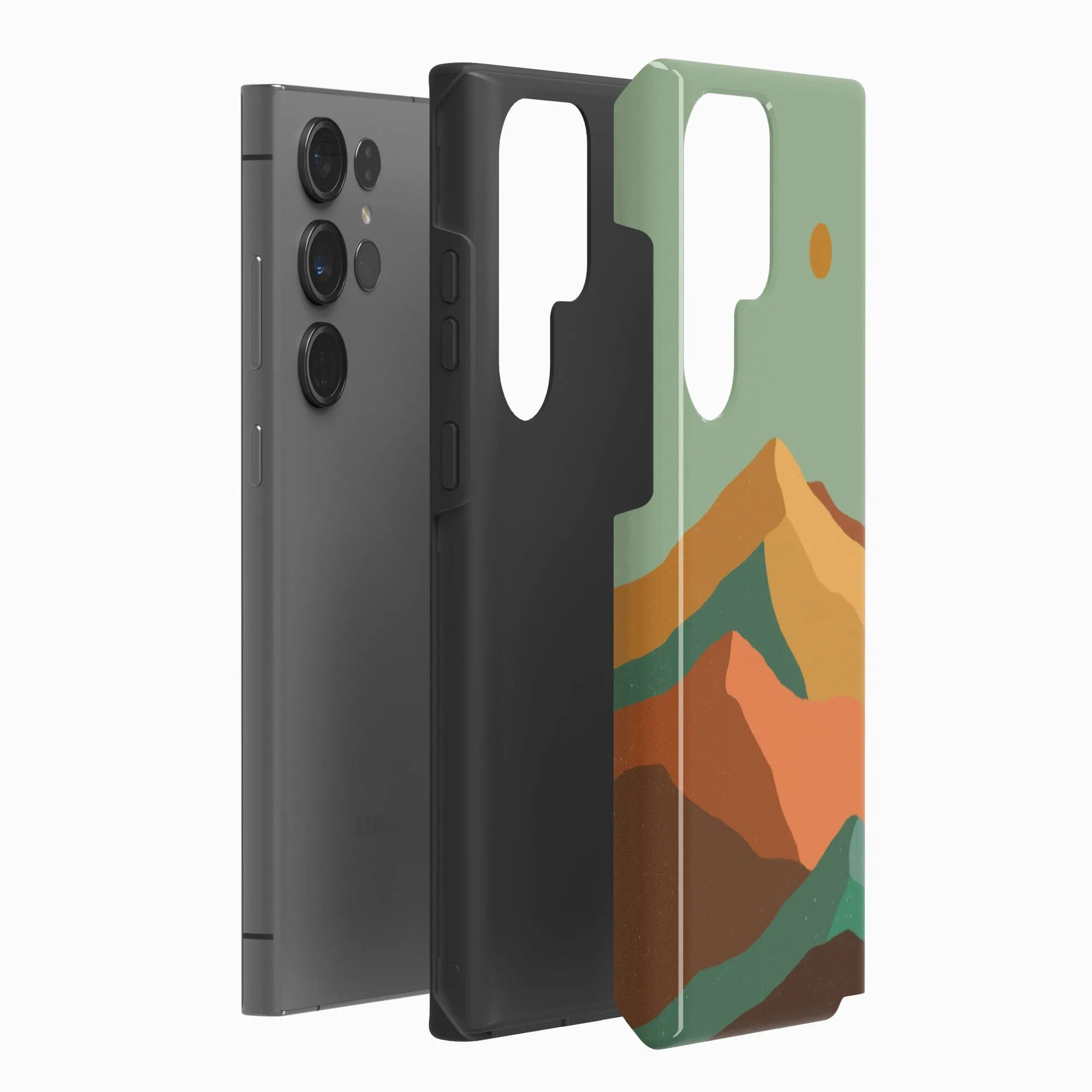 Endless Peaks | Colorblock Mountain Samsung Case