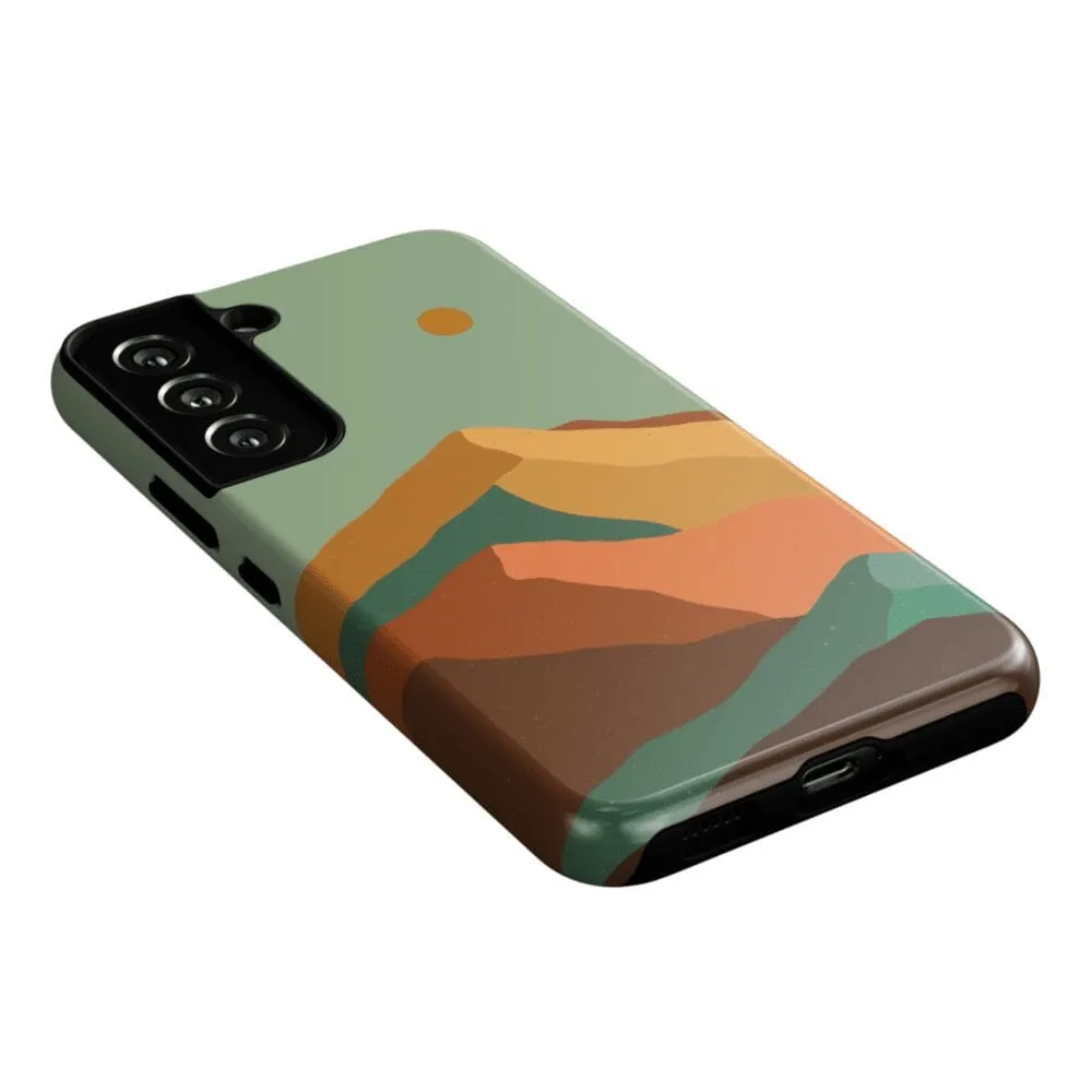 Endless Peaks | Colorblock Mountain Samsung Case