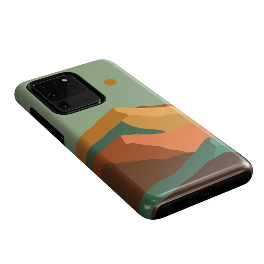 Endless Peaks | Colorblock Mountain Samsung Case