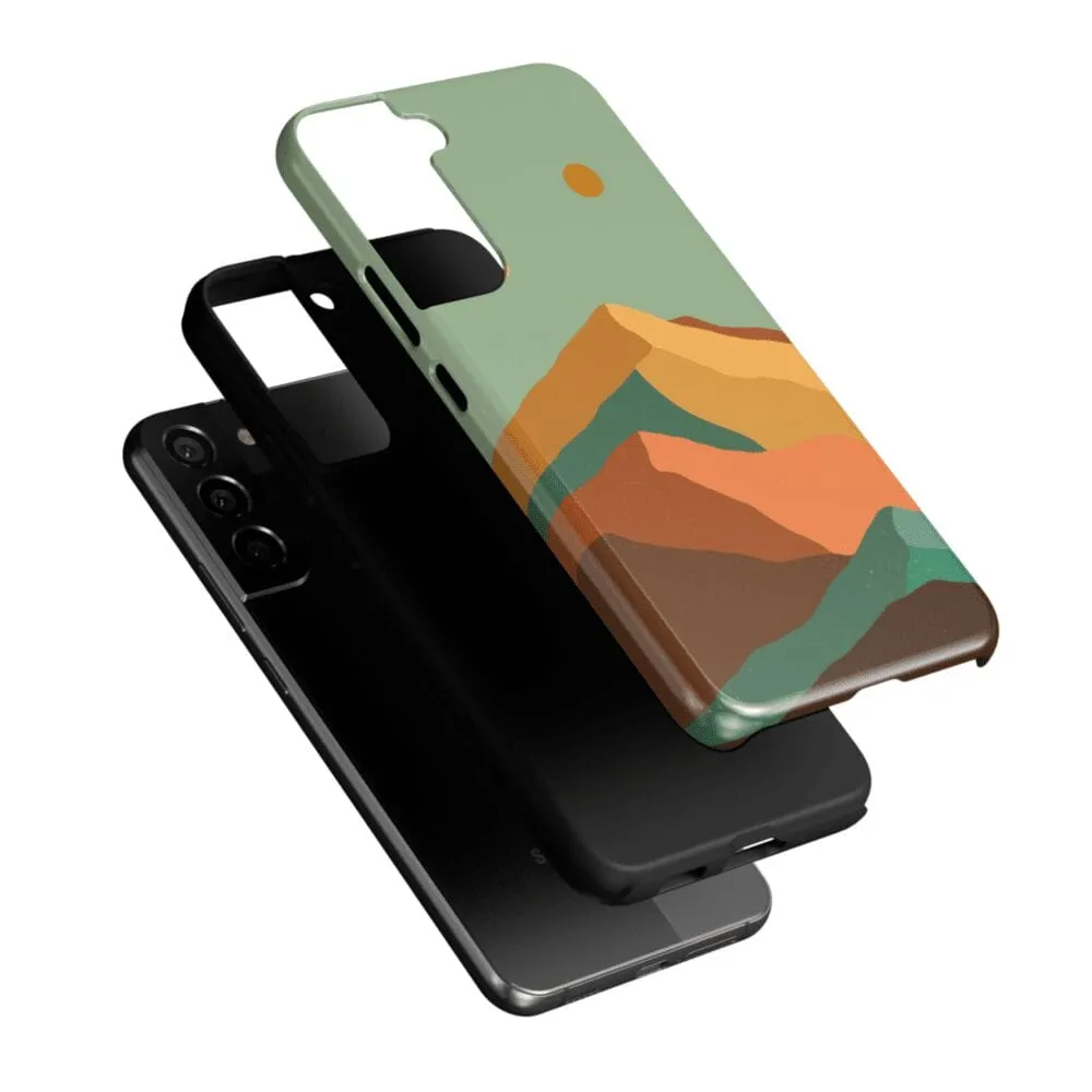 Endless Peaks | Colorblock Mountain Samsung Case