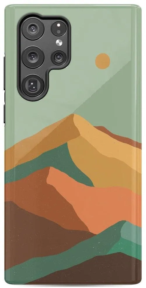 Endless Peaks | Colorblock Mountain Samsung Case