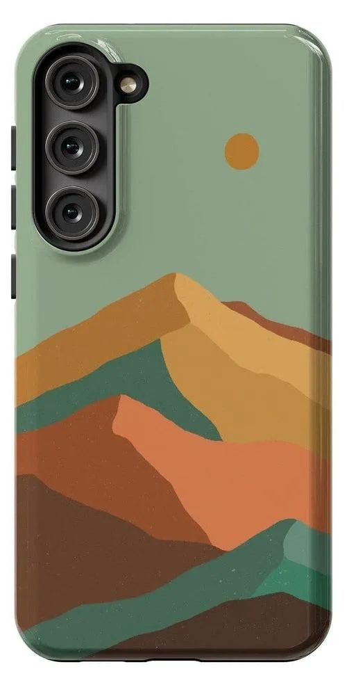 Endless Peaks | Colorblock Mountain Samsung Case