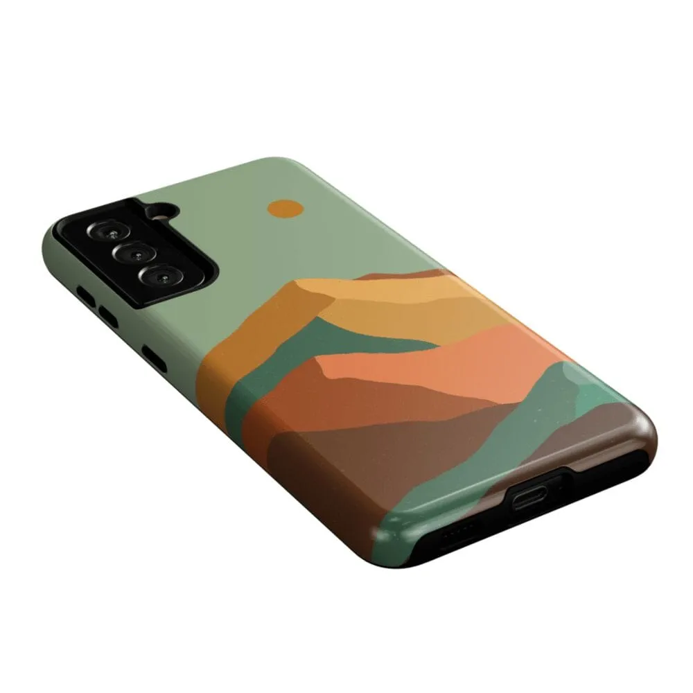 Endless Peaks | Colorblock Mountain Samsung Case