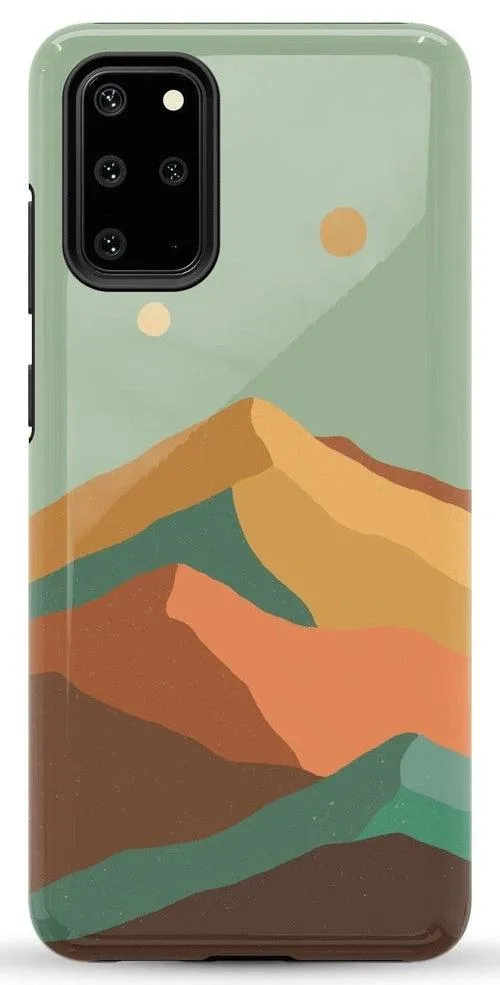 Endless Peaks | Colorblock Mountain Samsung Case