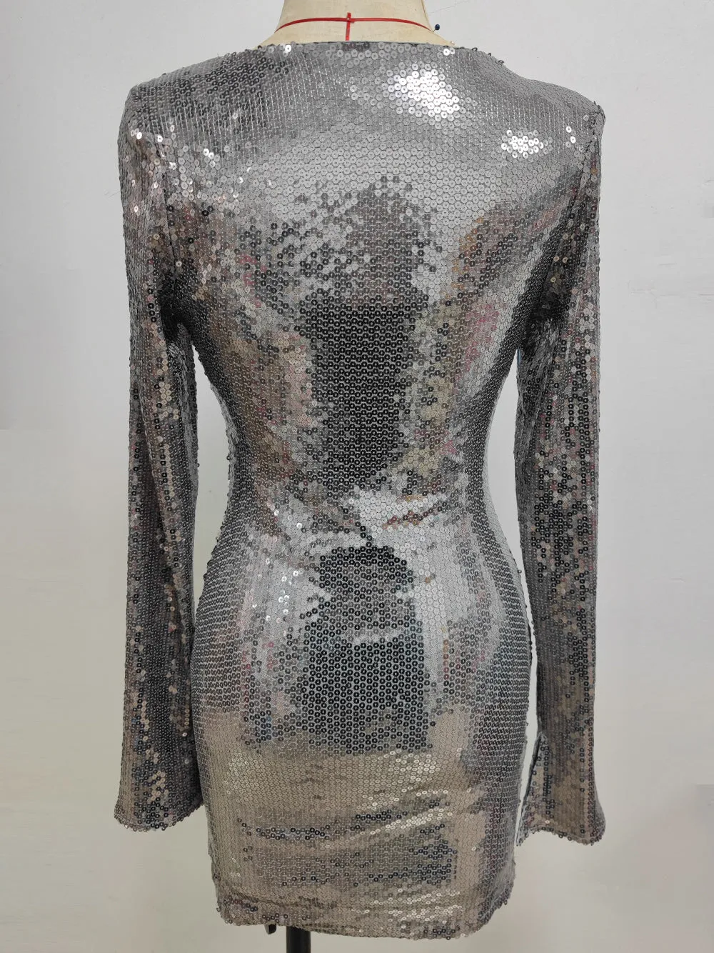 ETALE Sequins Mini Dress