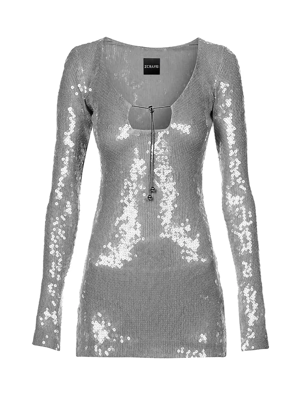 ETALE Sequins Mini Dress