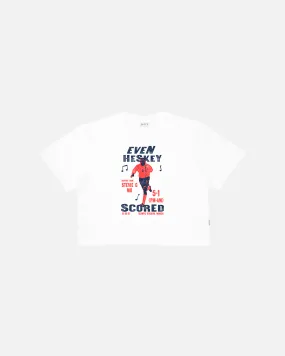 Even Heskey Scored Crop Fit Tee