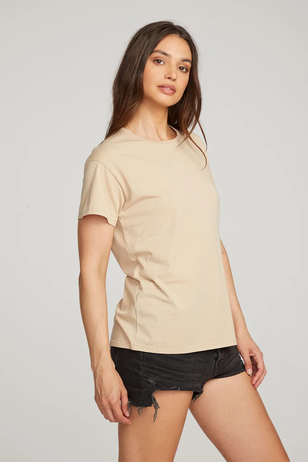 Everyday Essential Cappuccino Crew Neck Tee