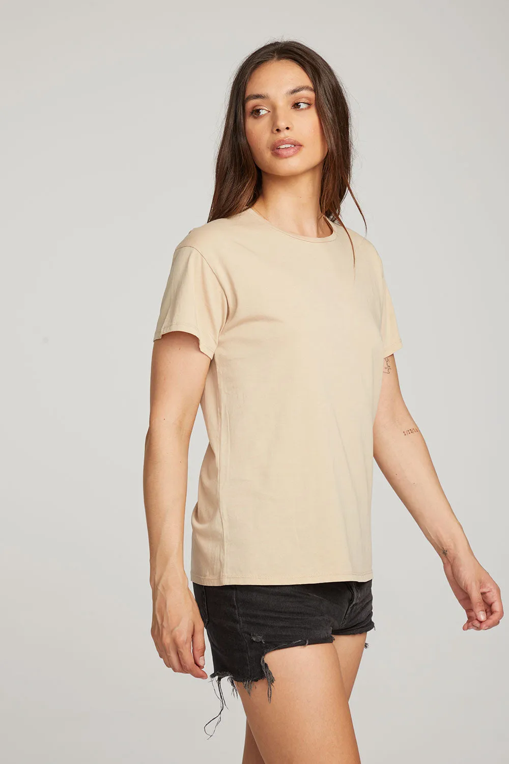 Everyday Essential Cappuccino Crew Neck Tee