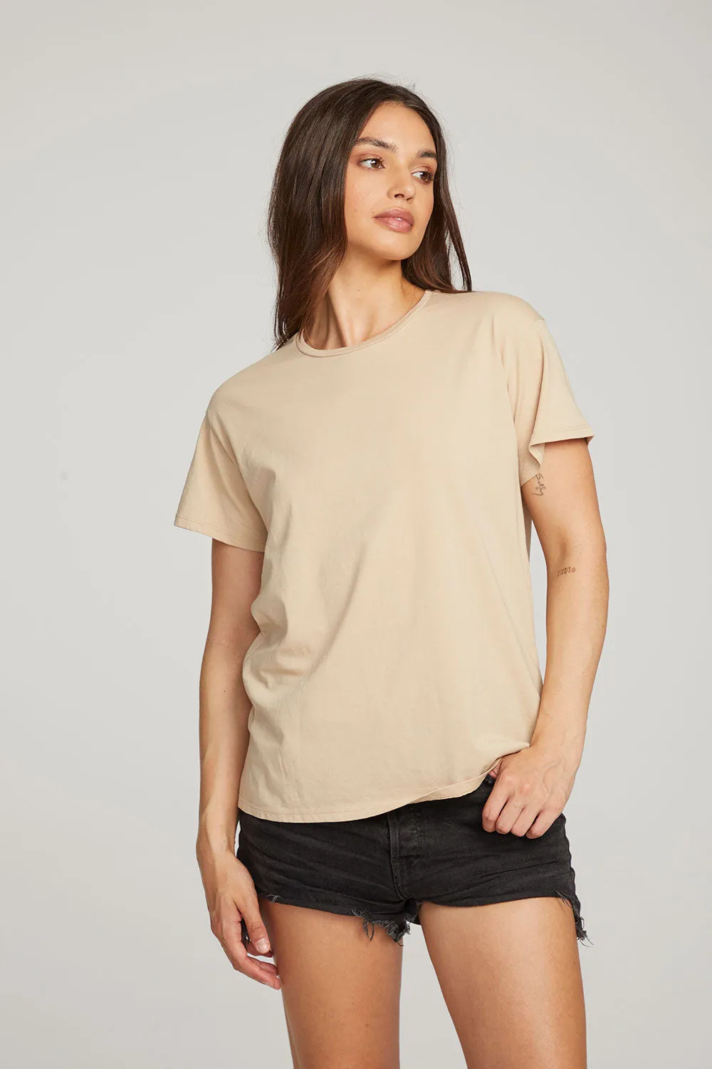 Everyday Essential Cappuccino Crew Neck Tee