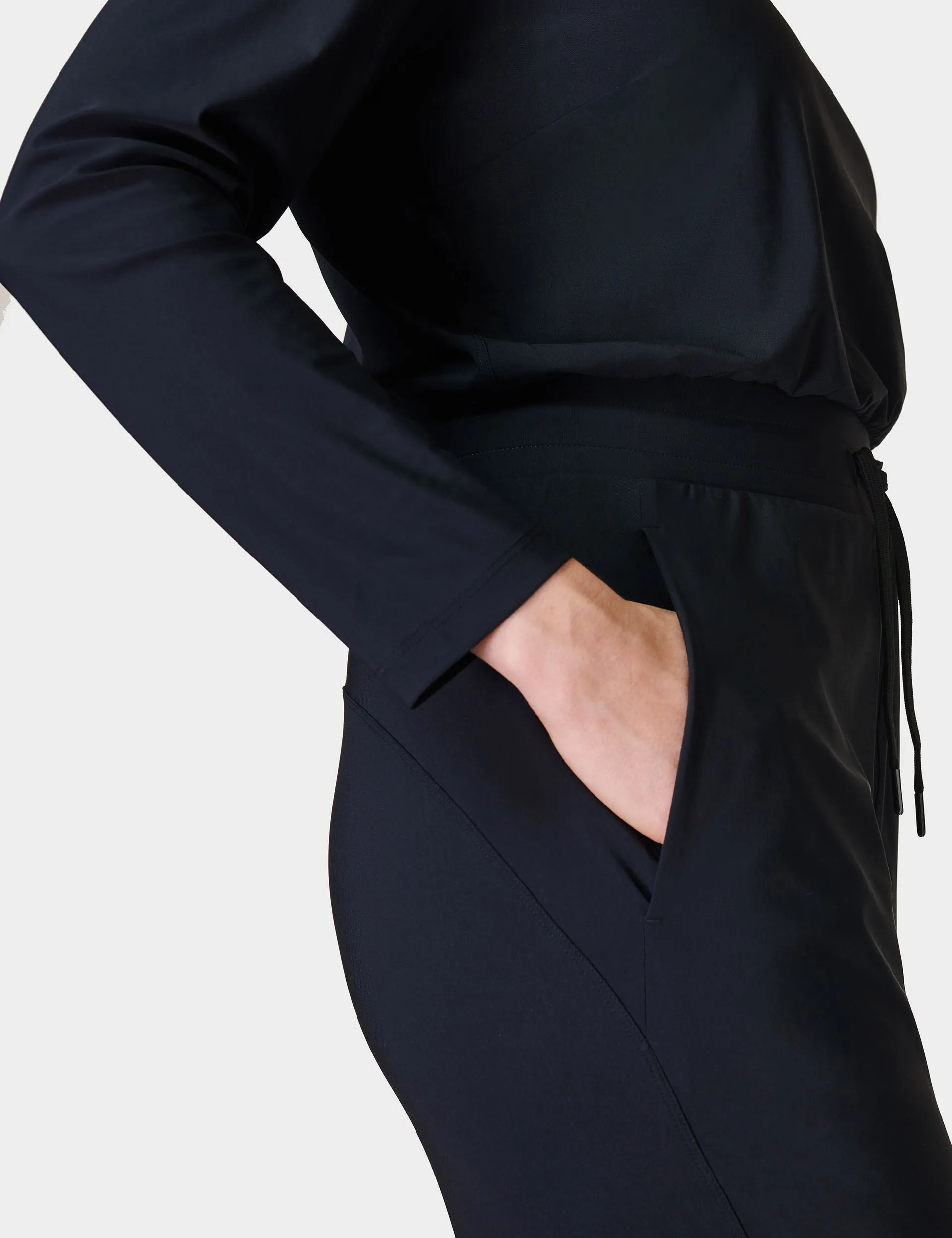 Explorer Long Sleeve Jumpsuit - Black