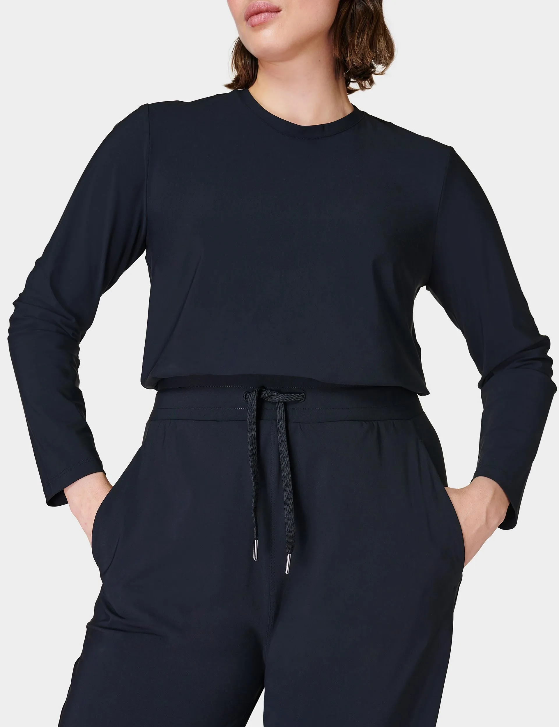 Explorer Long Sleeve Jumpsuit - Black