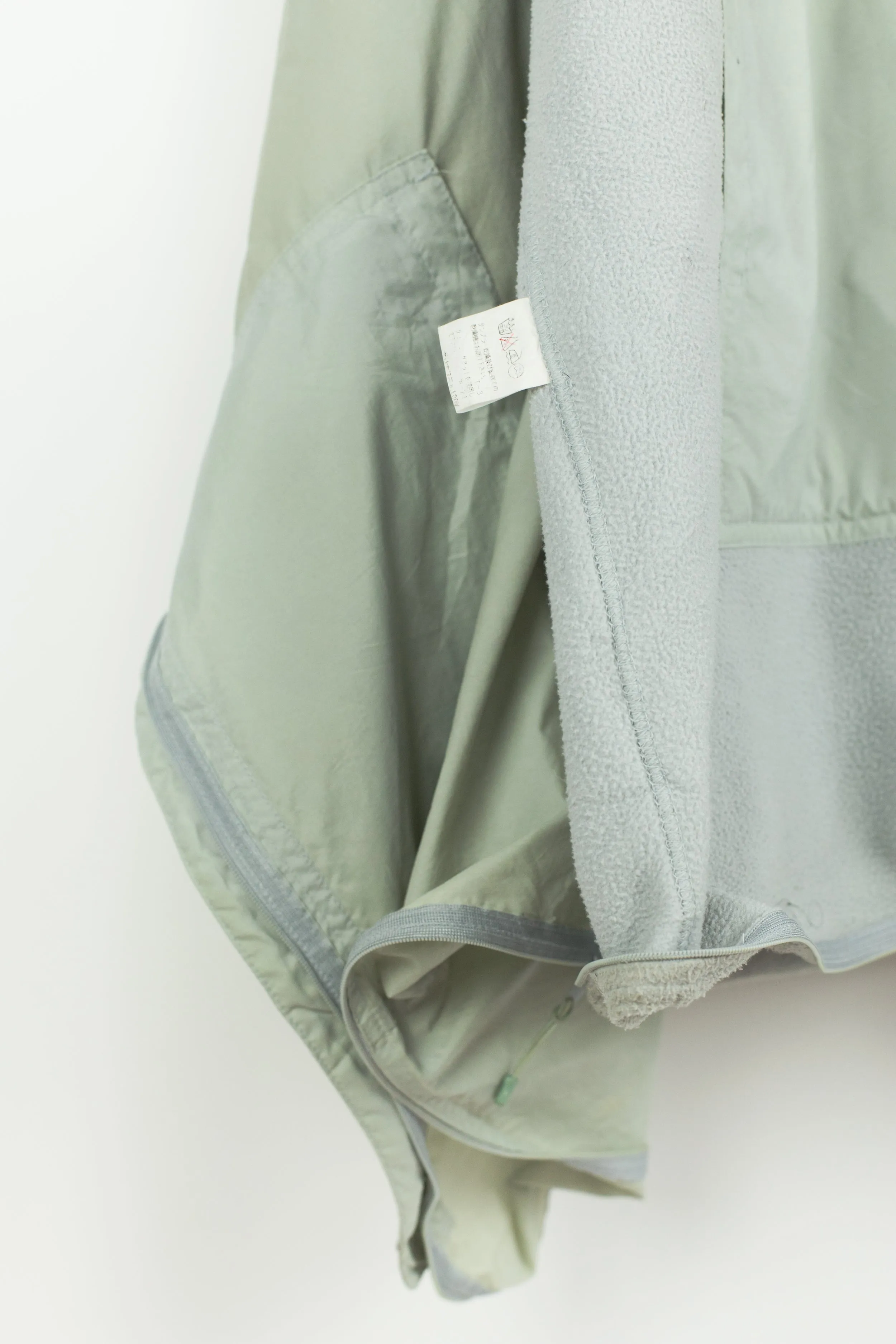 Final Home 90s Reversible Double Layer Nylon/Fleece Parka