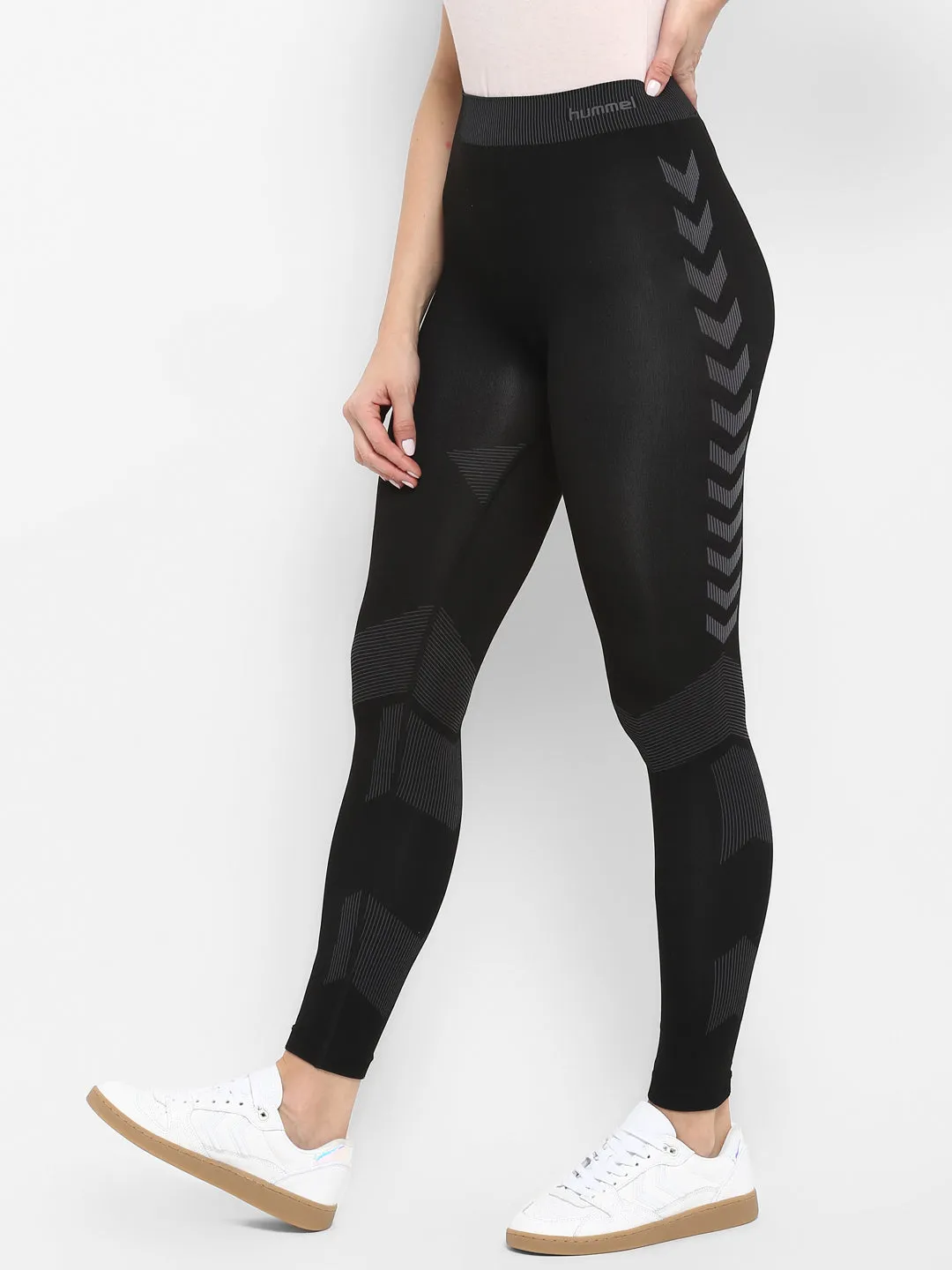 First Seamless Women Black Tight