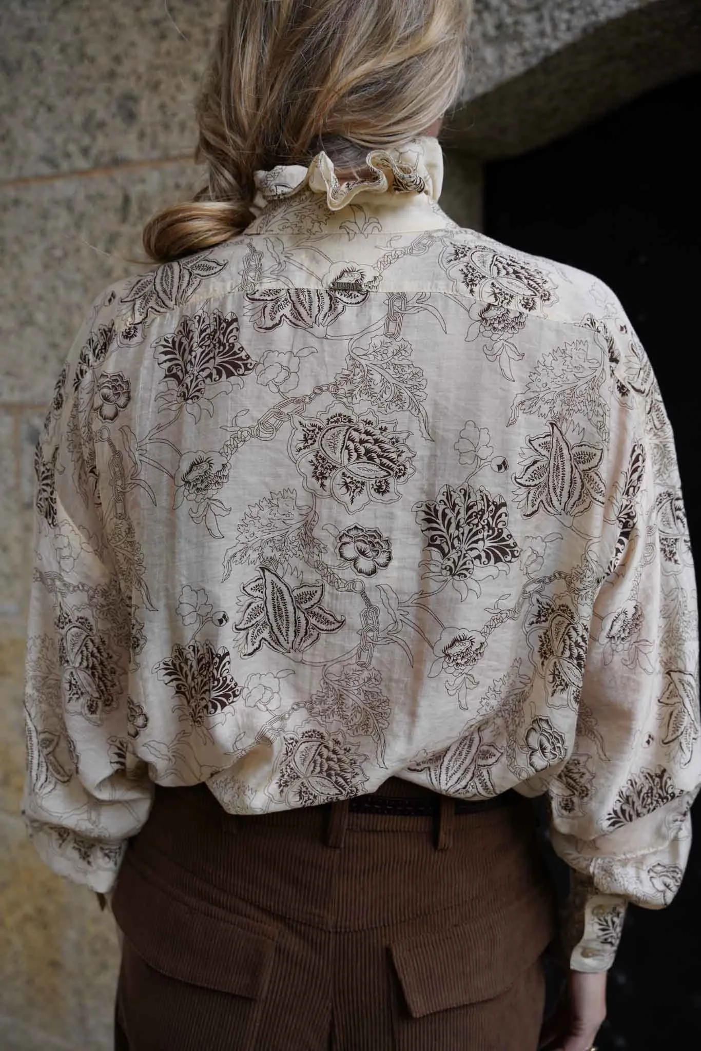 Floral Royal Shirt