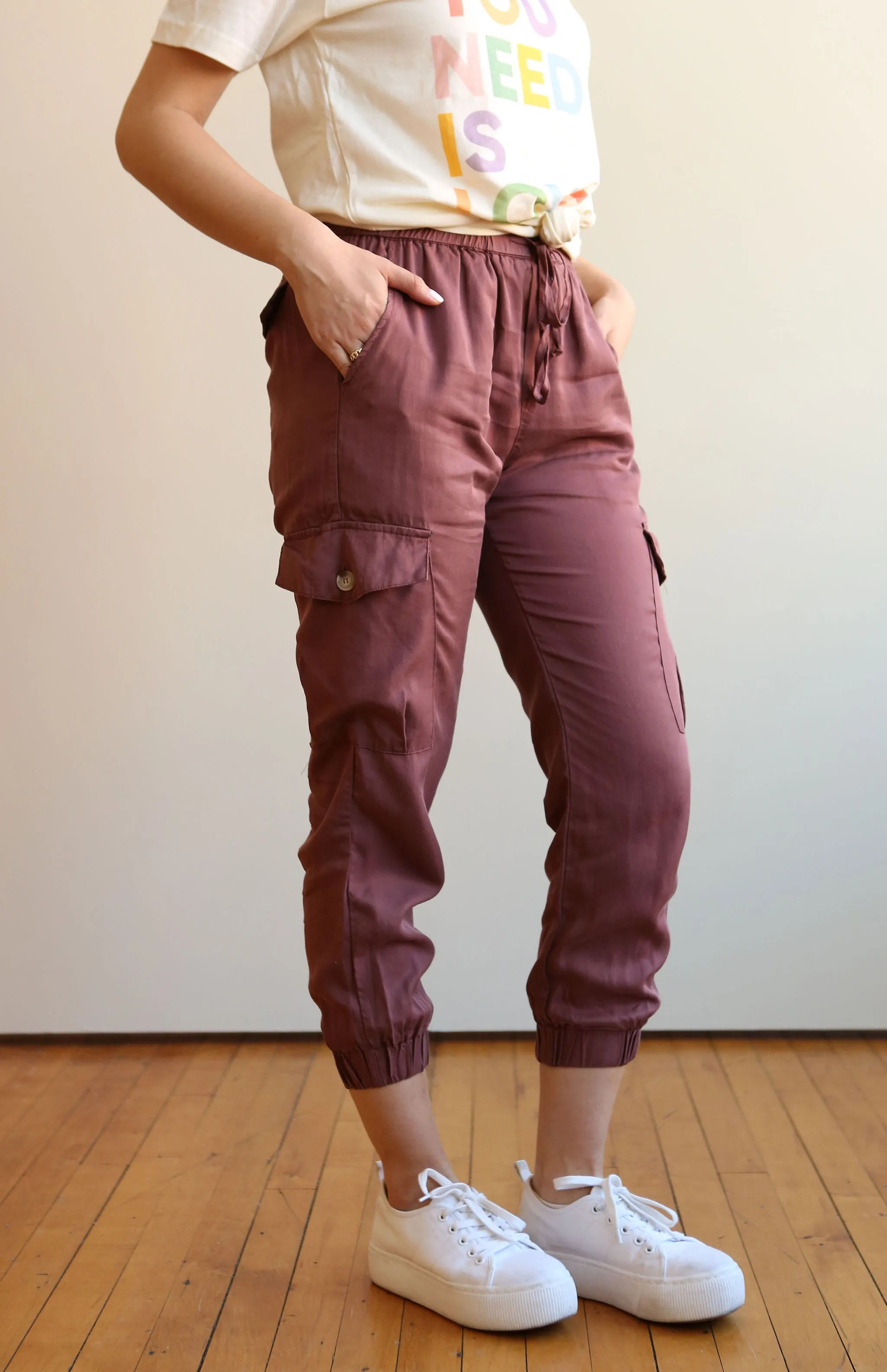 GENEVIEVE Cargo Joggers