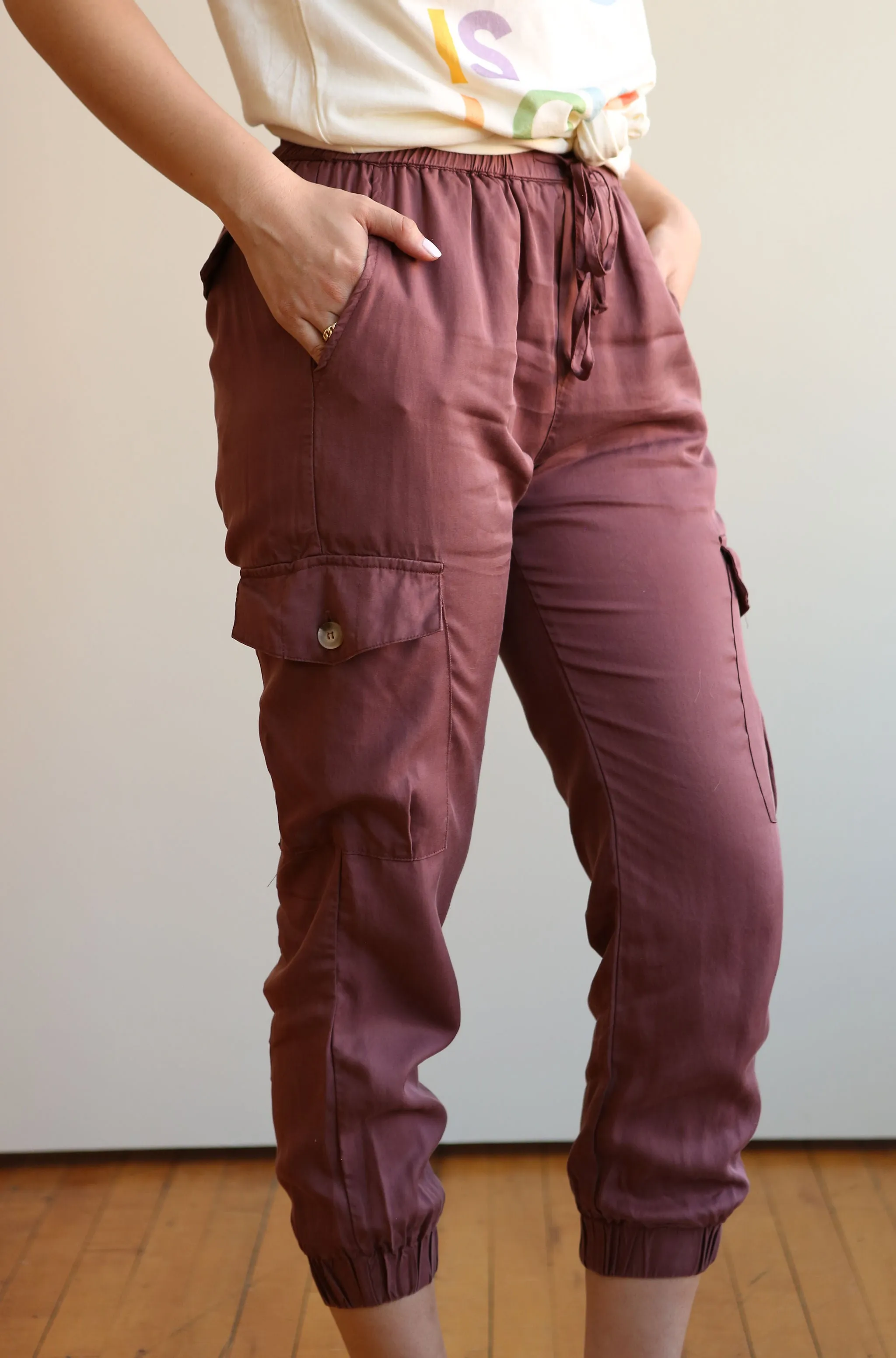 GENEVIEVE Cargo Joggers