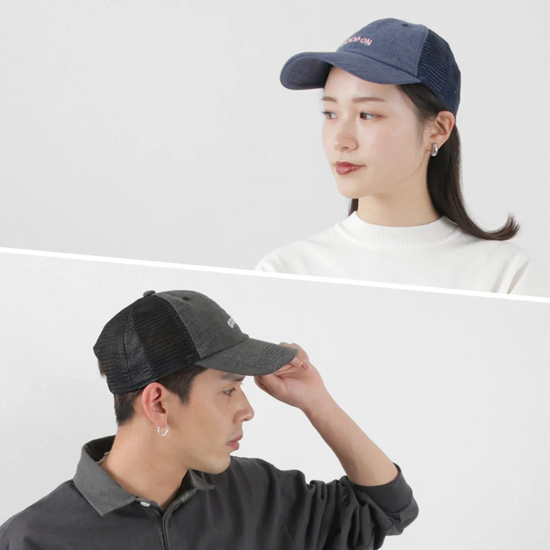 GOOD ON / TEE mesh cap GOOD ON embroidery