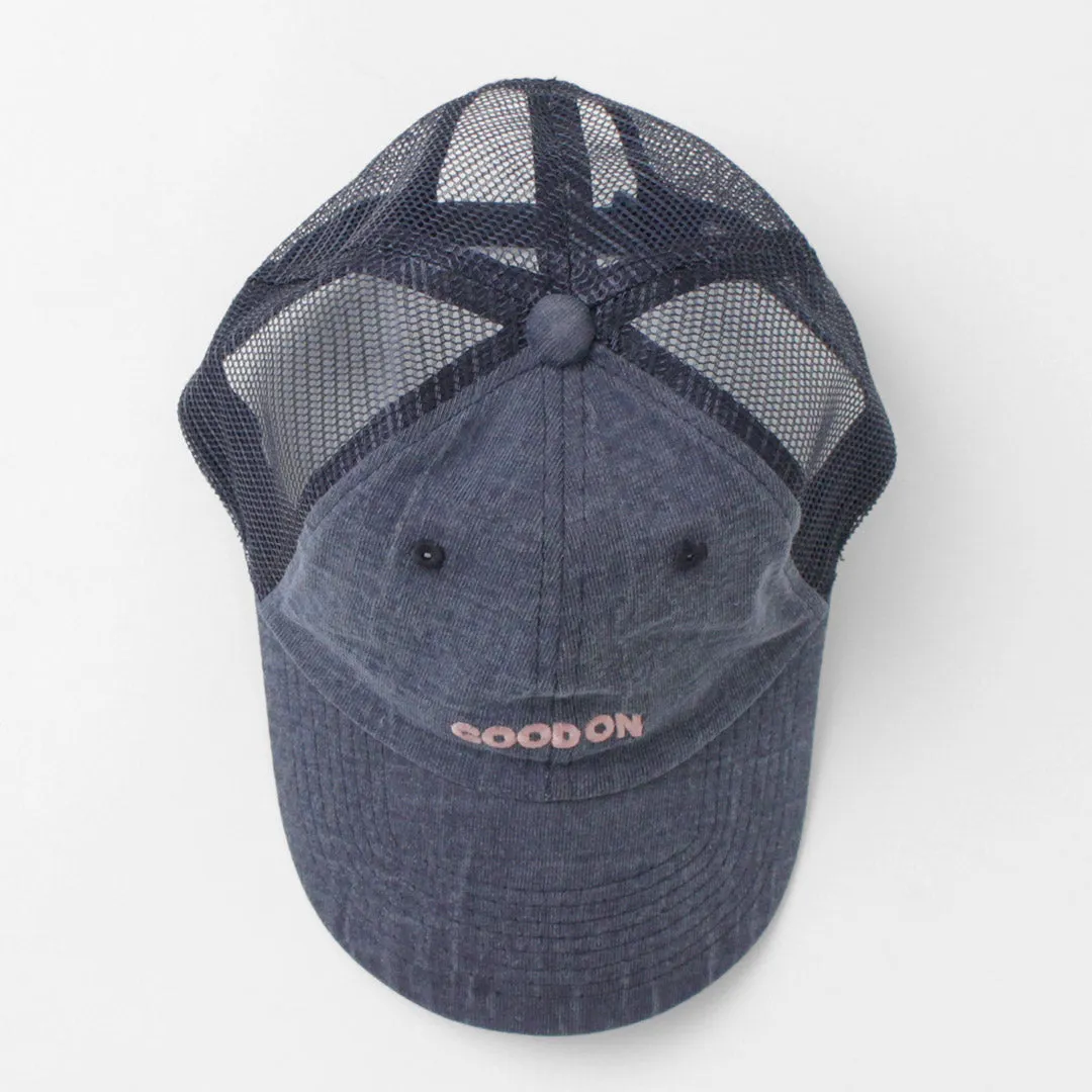 GOOD ON / TEE mesh cap GOOD ON embroidery