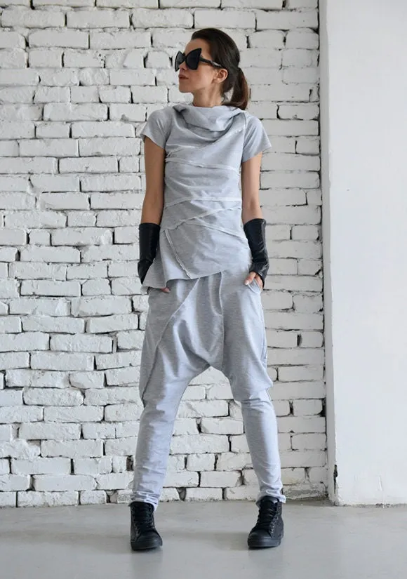 Grey Loose Tracksuit