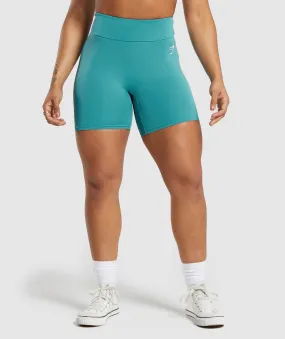 GS Power Tight Shorts - Bondi Teal