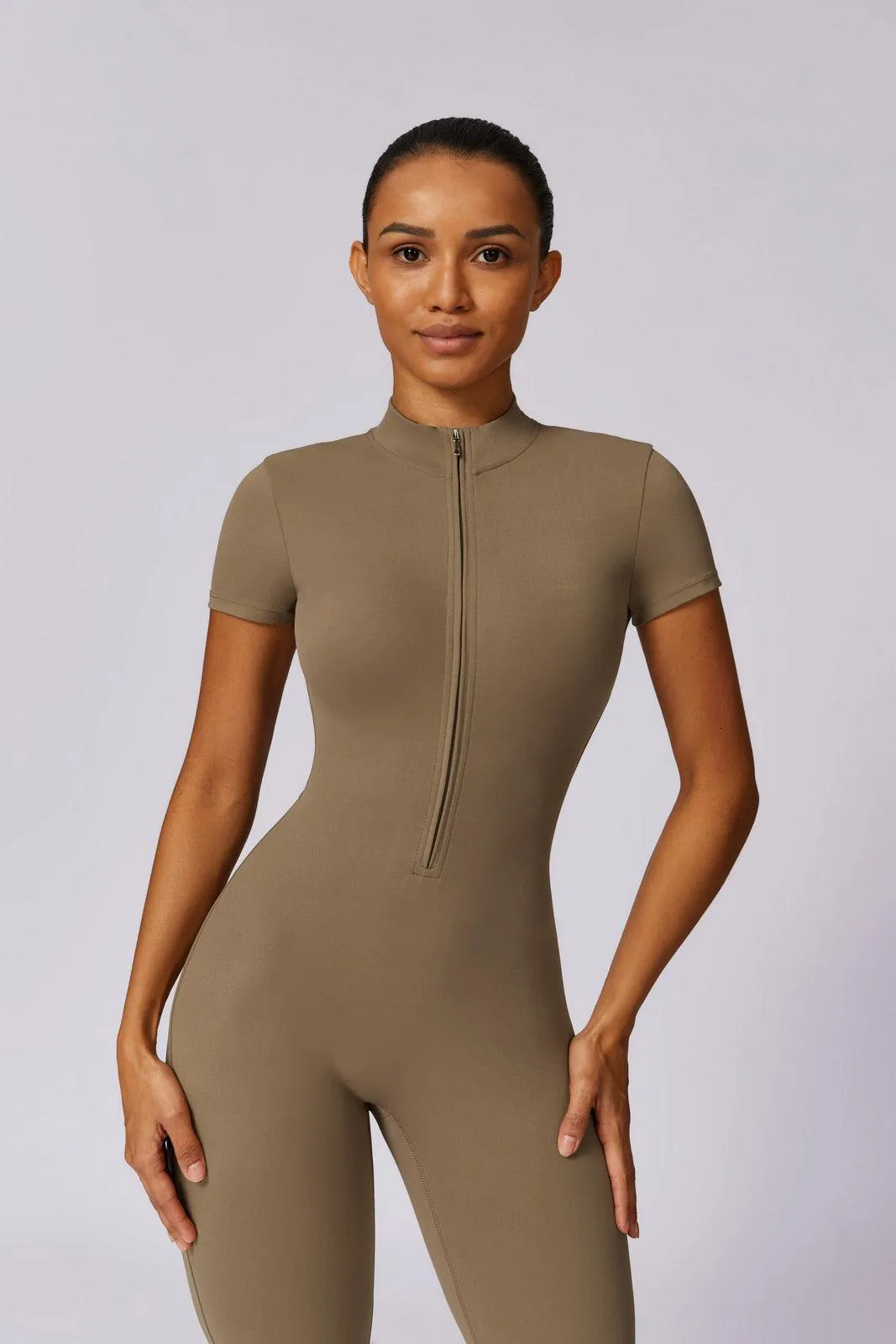 Hailey Jumpsuit - Nude (FINAL SALE)