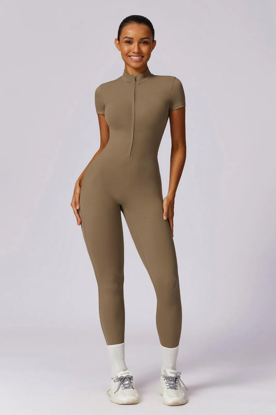 Hailey Jumpsuit - Nude (FINAL SALE)