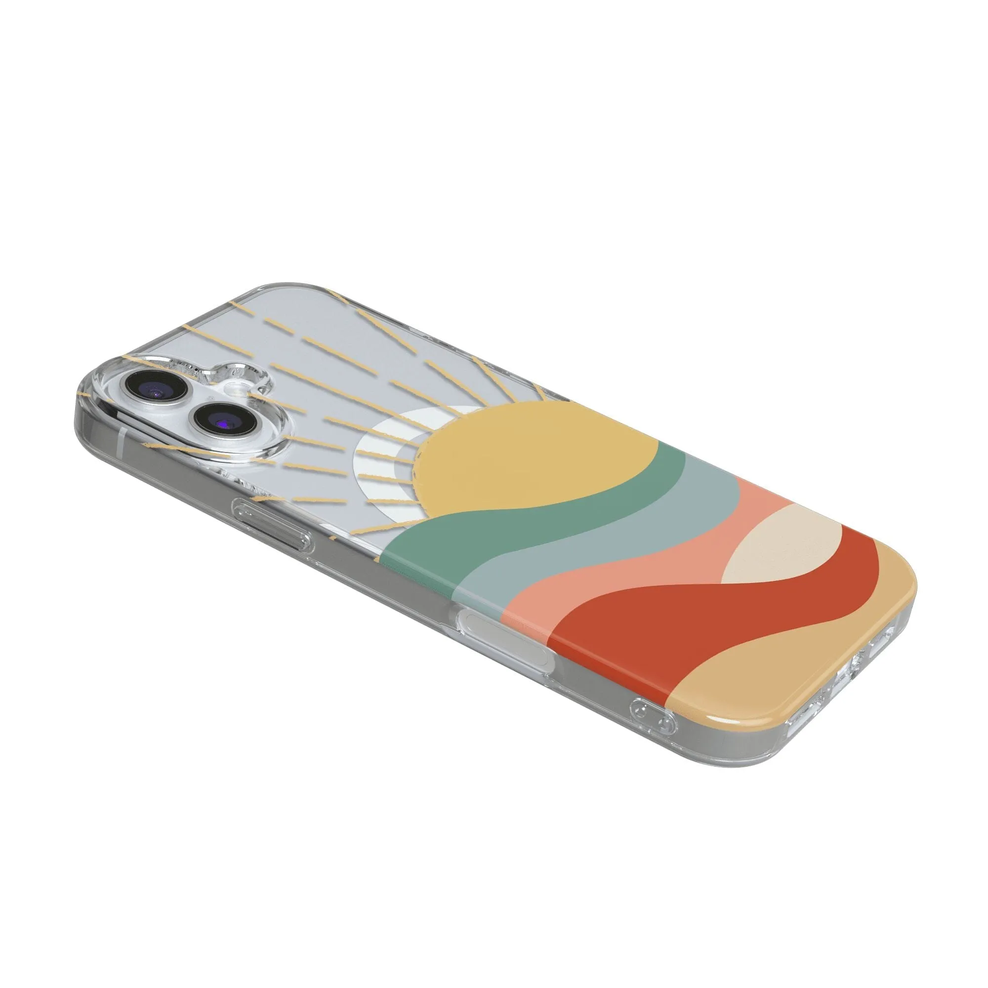 Here Comes the Sun | Colorblock Sunset Case