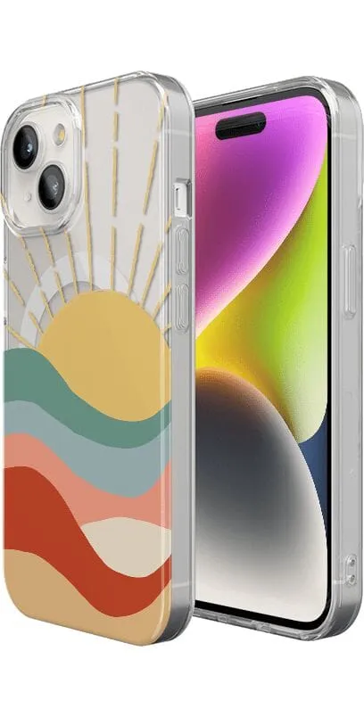 Here Comes the Sun | Colorblock Sunset Case