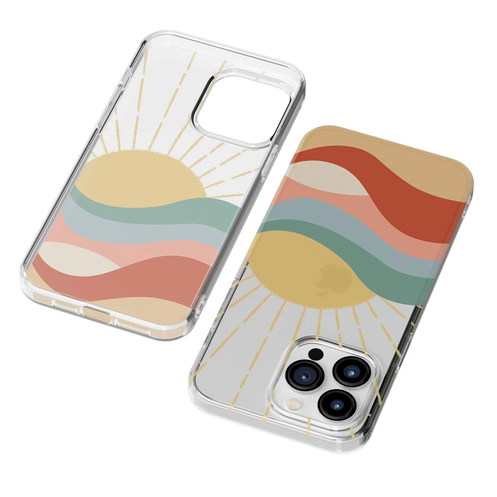 Here Comes the Sun | Colorblock Sunset Case