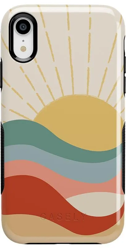 Here Comes the Sun | Colorblock Sunset Case