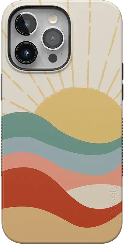 Here Comes the Sun | Colorblock Sunset Case