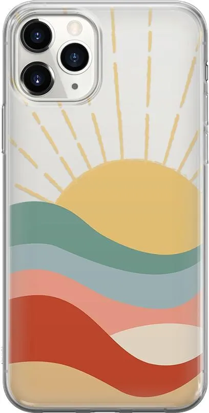 Here Comes the Sun | Colorblock Sunset Case