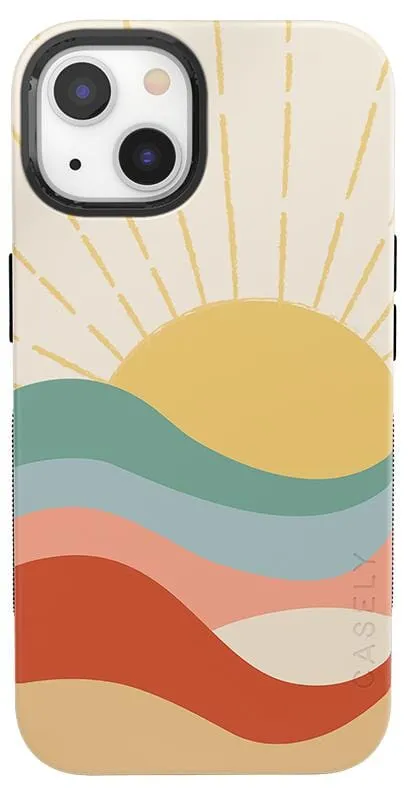 Here Comes the Sun | Colorblock Sunset Case