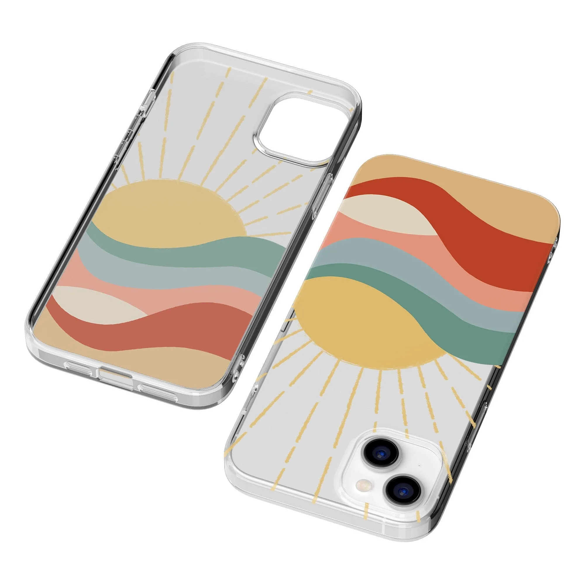 Here Comes the Sun | Colorblock Sunset Case